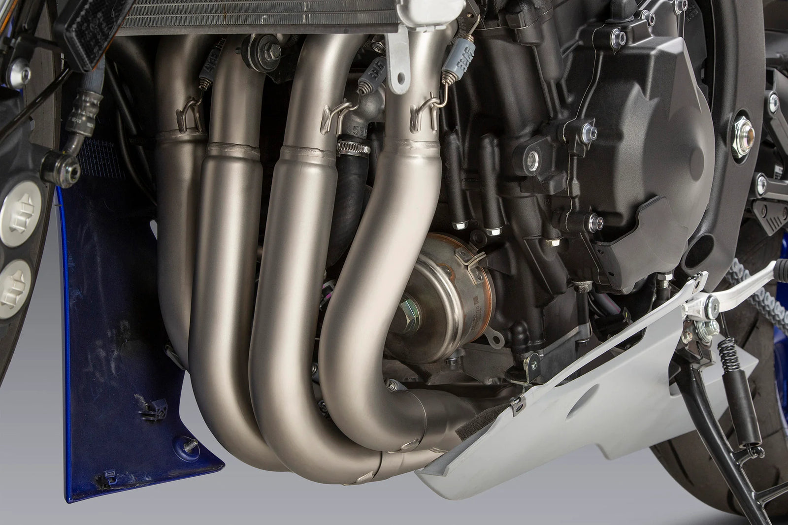 Yoshimura YZF-R6V 06-20 Race AT2 Stainless Full Exhaust, W/ Stainless Muffler