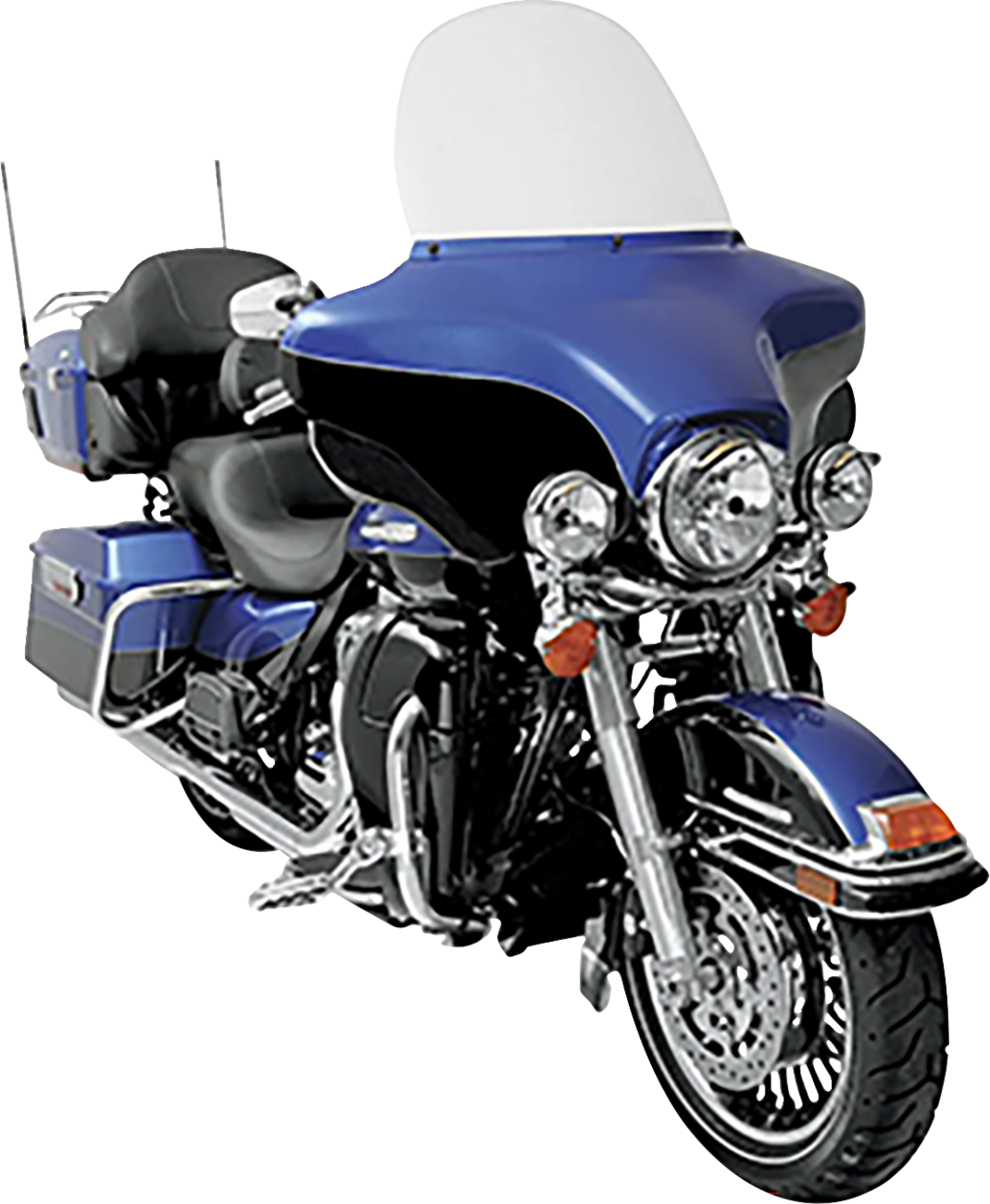 Memphis Shades Windshield - 15" - Solar - '96-'13 FLHT