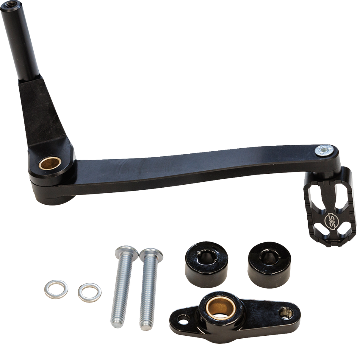 S&amp;S Cycle Brake Pedal - Mid-Mount - Black
