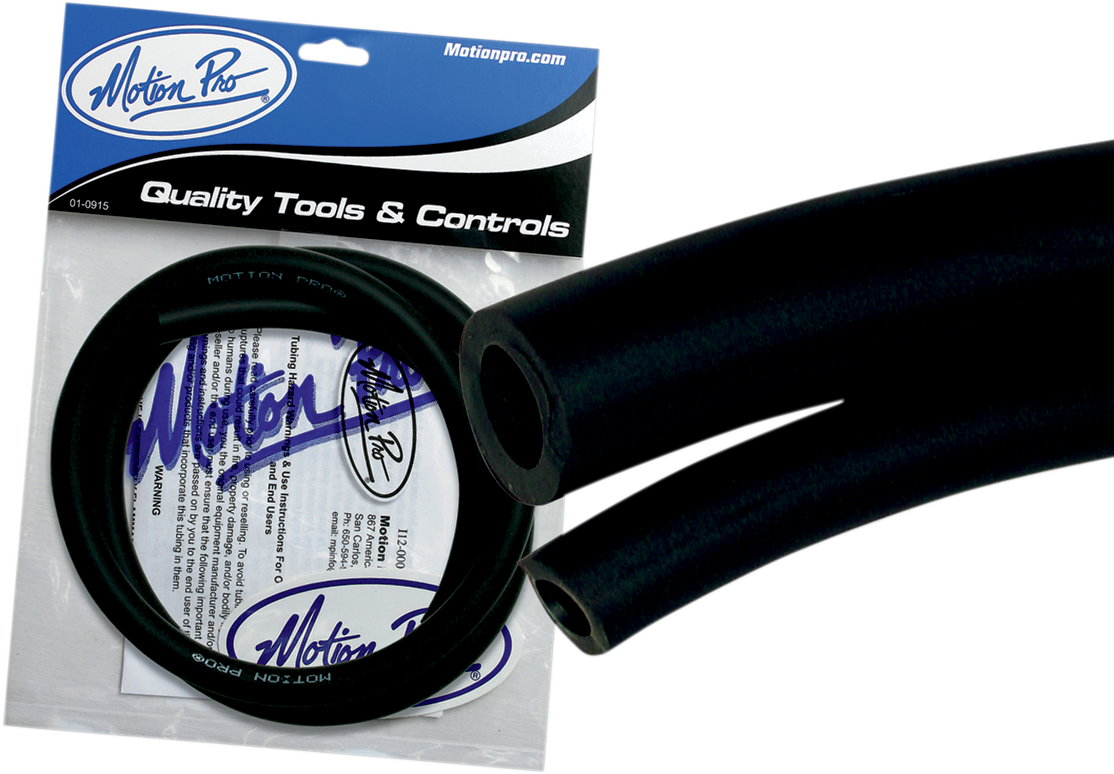Motion Pro Premium Fuel Line - Black - 1/4" - 3'