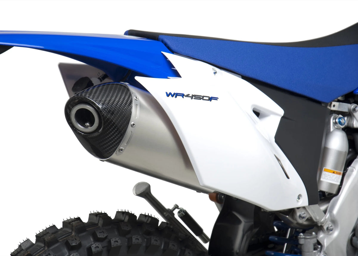 Yoshimura WR450F 12-15 RS-4 Stainless Full Exhaust, W/ Aluminum Muffler