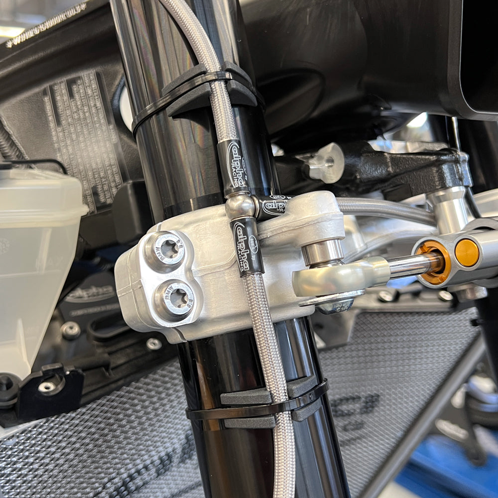 Mounting kit racing brake line, front