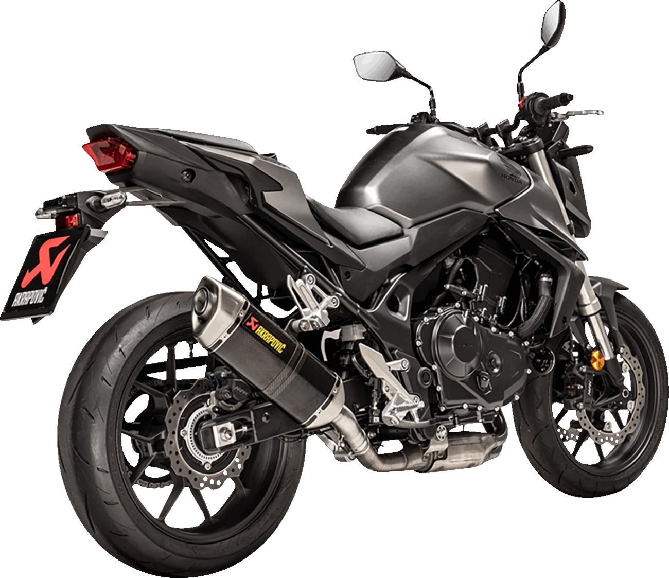 Akrapovic Slip-On Line Muffler - Carbon Fiber - Honda CB750 Hornet