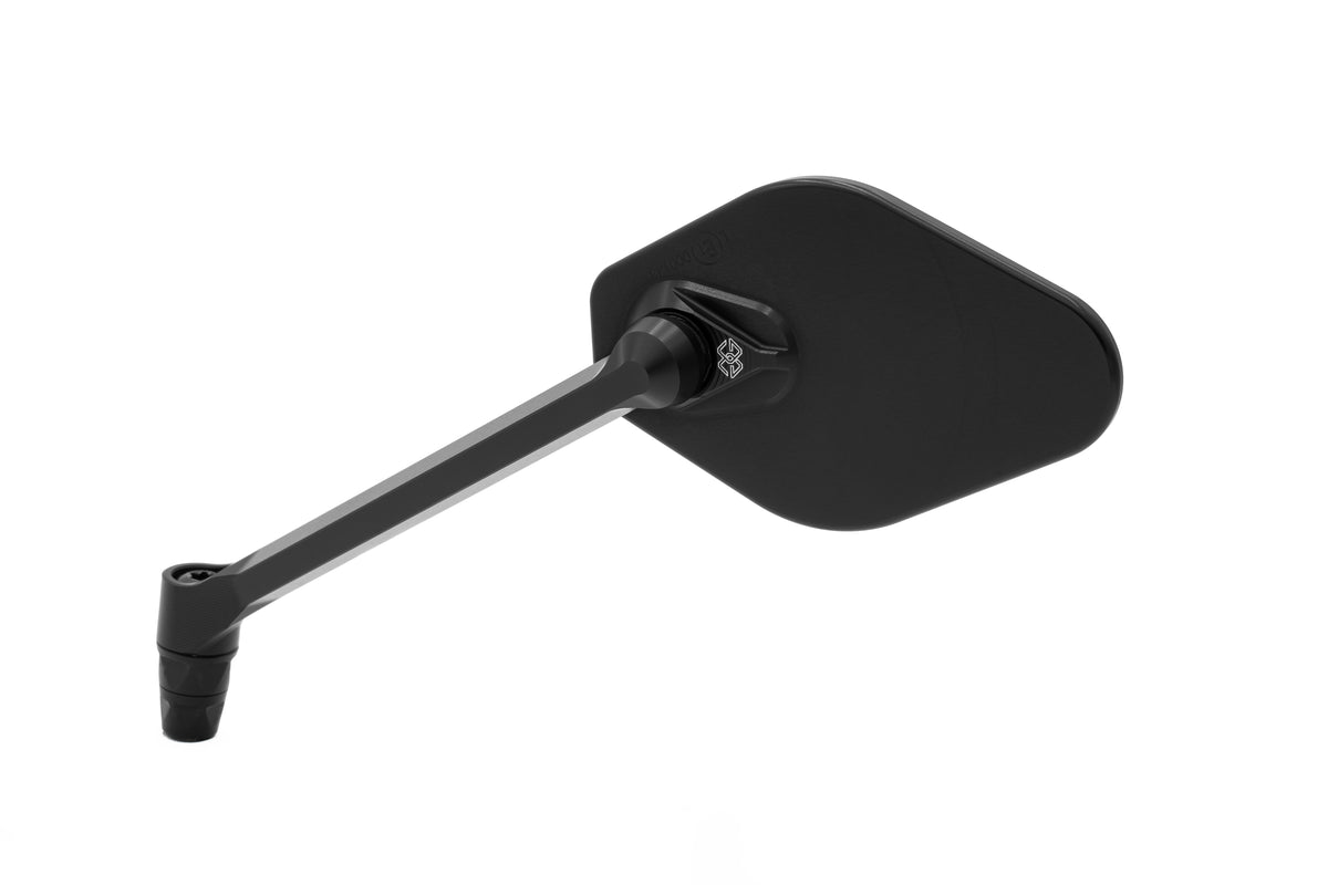 Gilles Tooling STRATOS Left-Hand Dashboard Mirror, Matt Black