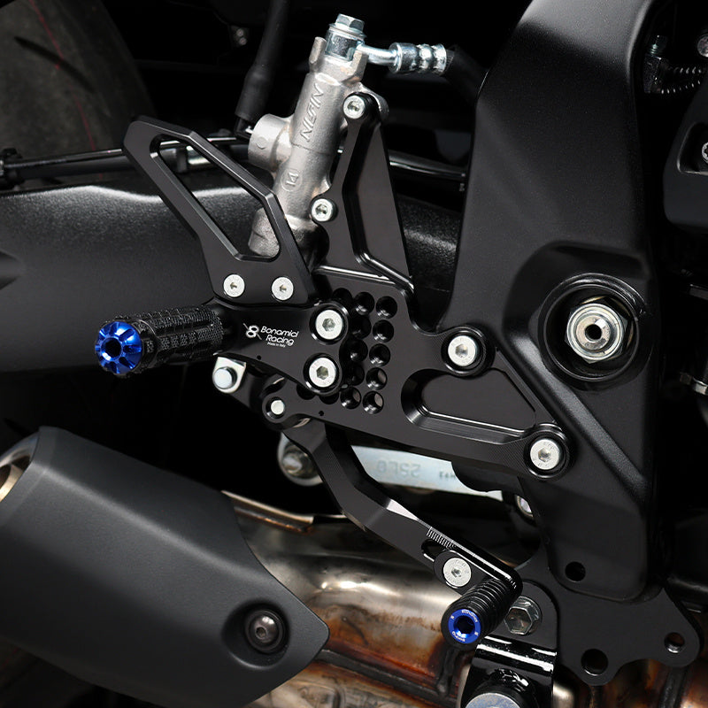 Bonamici Racing Adjustable Rearsets - Suzuki GSX-8S - GSX-8R
