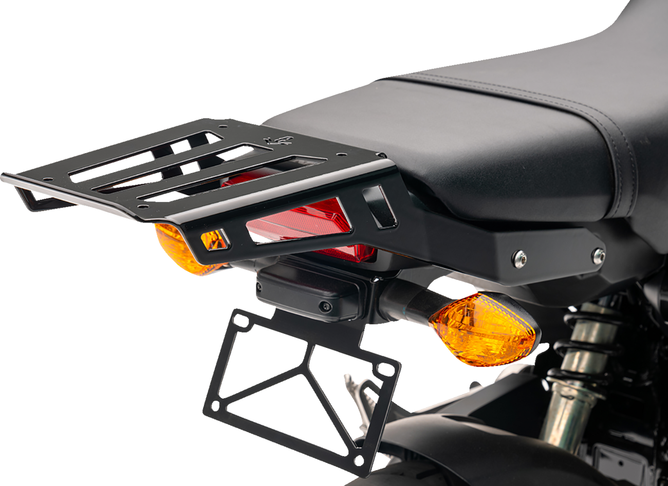 Cobra Solo Luggage Rack - Formed - Black - Grom