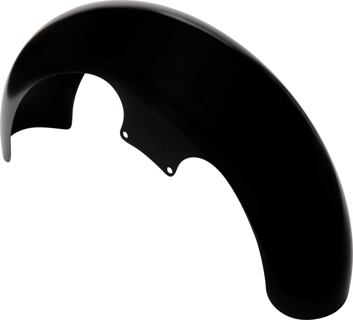 Klock Werks Wrapper Front Fender - Black - 16"-19" - HD Touring/Trike