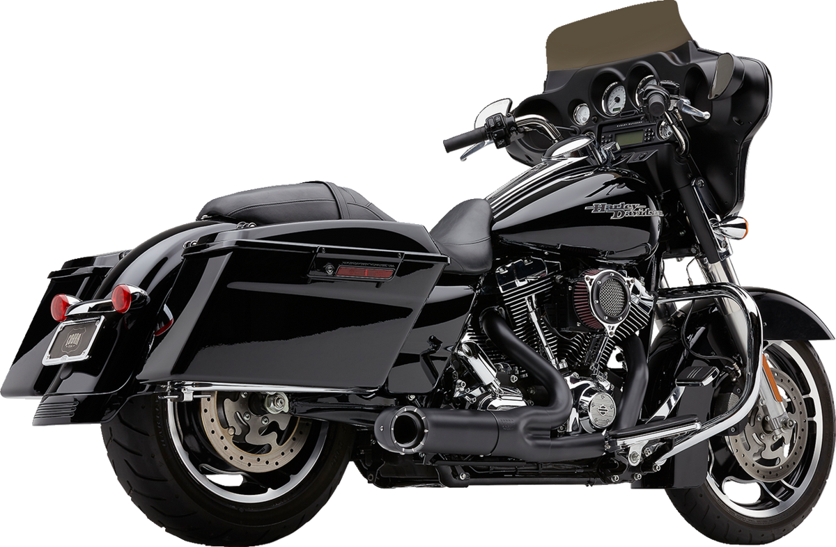Cobra Turn Out 2-Into-1 Exhaust System - Black