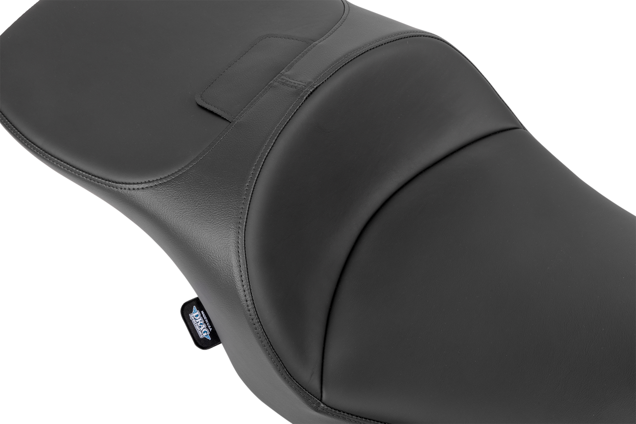 Drag Specialties Seats Freedom Seat - Black - Vinyl/Solar Leather - Smooth - FLT/FLH '23-'25