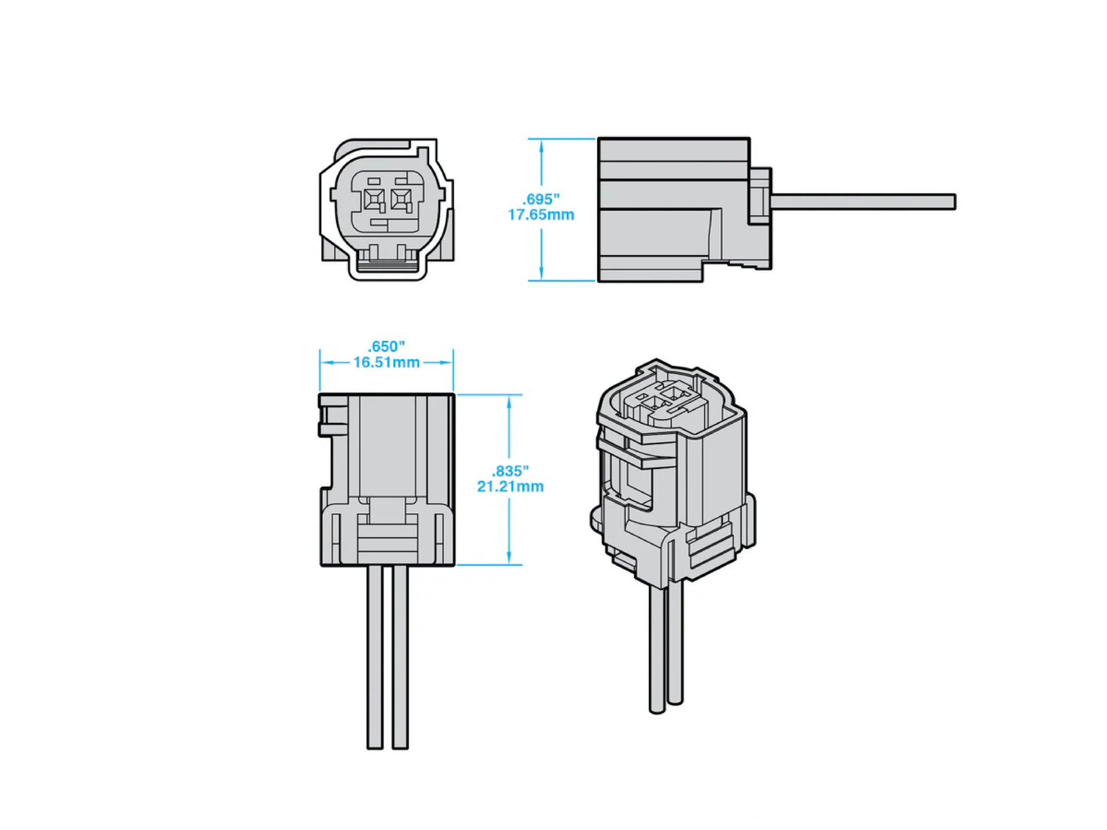 Yoshimura Type I Standard LED Signal Kit For V2 Fender Eliminators