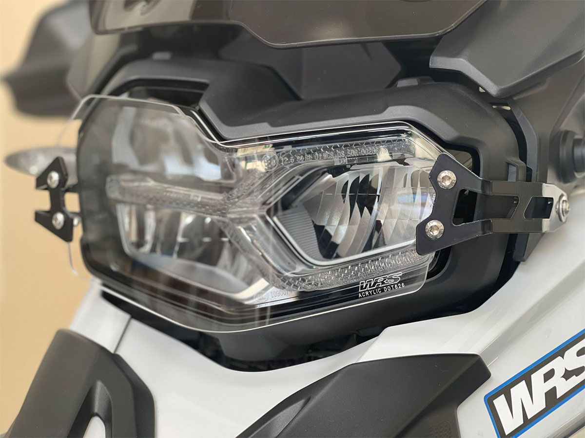 WRS HEADLIGHT PROTECTION LENS BMW F750GS / F850GS 2018-2023 / F 800 GS 2024-2025 / F 900 GS ADV 2024