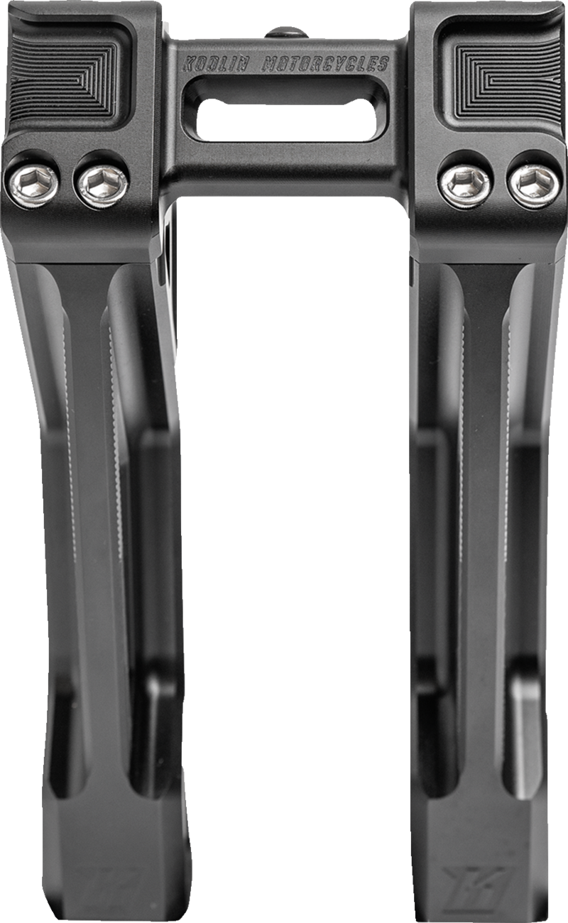 Kodlin USA Fastback Risers - Includes Clamp - 10" - Black