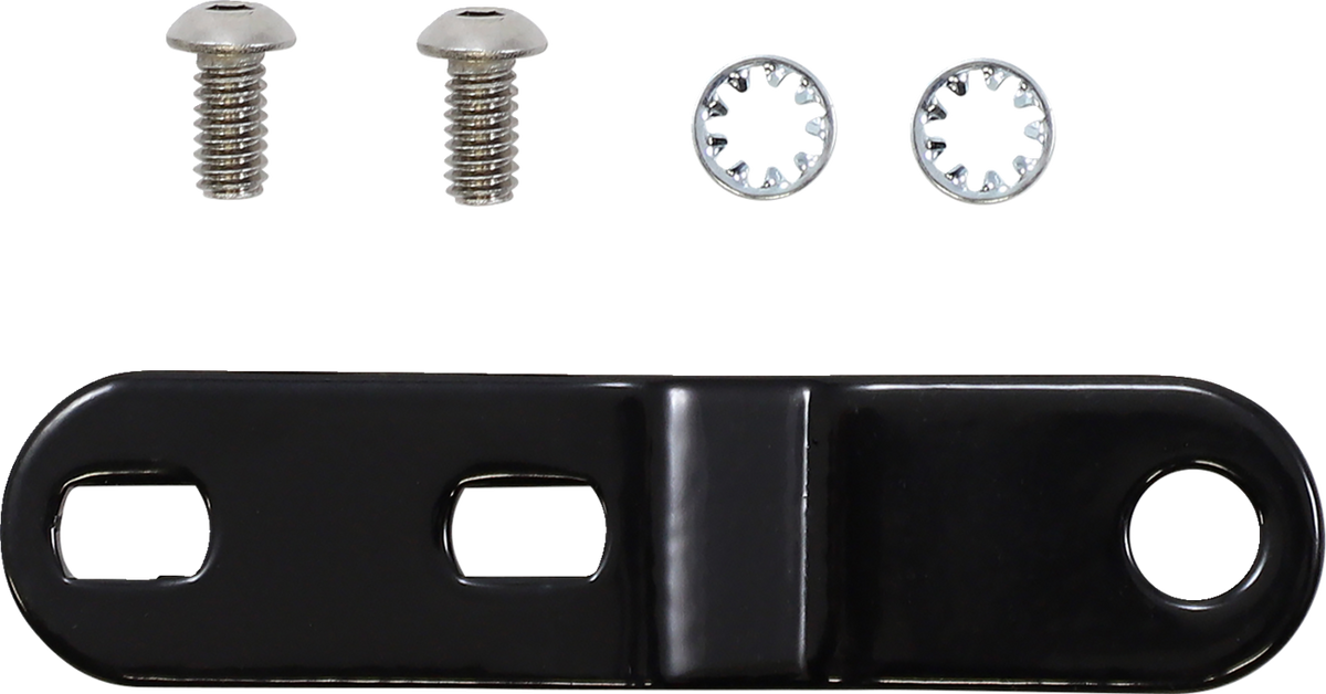 Le Pera Maverick Daddy Long Legs Seat - Black W/ Black HR Inlay - Double Diamond - FL '08-'23