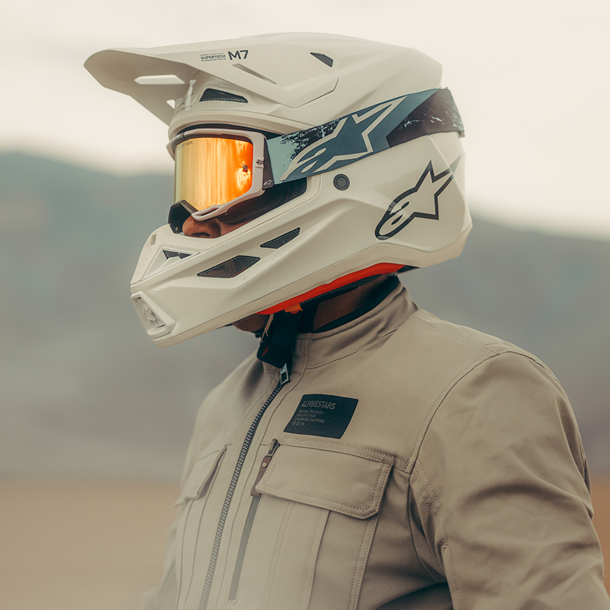 Alpinestars SM7 Solid Helmet