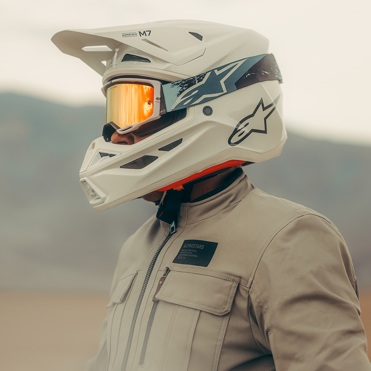 Alpinestars SM7 Solid Helmet