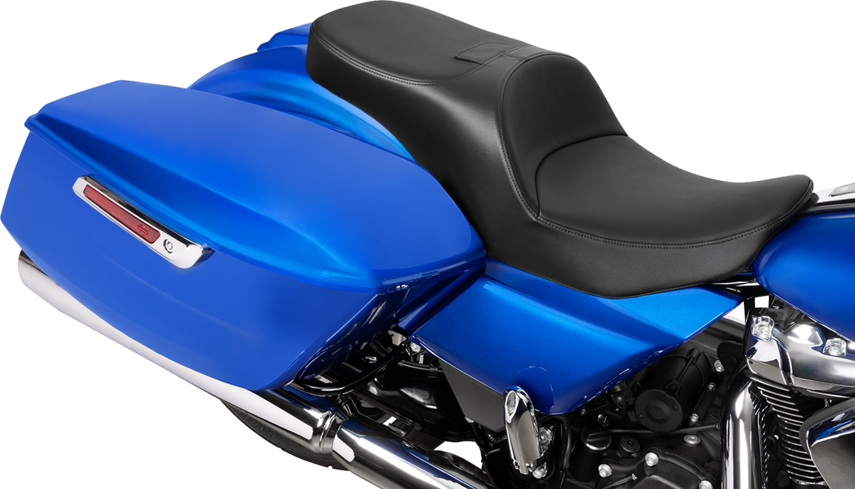 Drag Specialties Seats Freedom Seat - Black - Vinyl/Solar Leather - Smooth - FLT/FLH '23-'25
