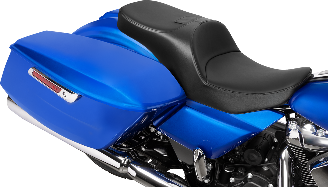 Drag Specialties Seats Freedom Seat - Black - Vinyl/Solar Leather - Smooth - FLT/FLH '23-'25