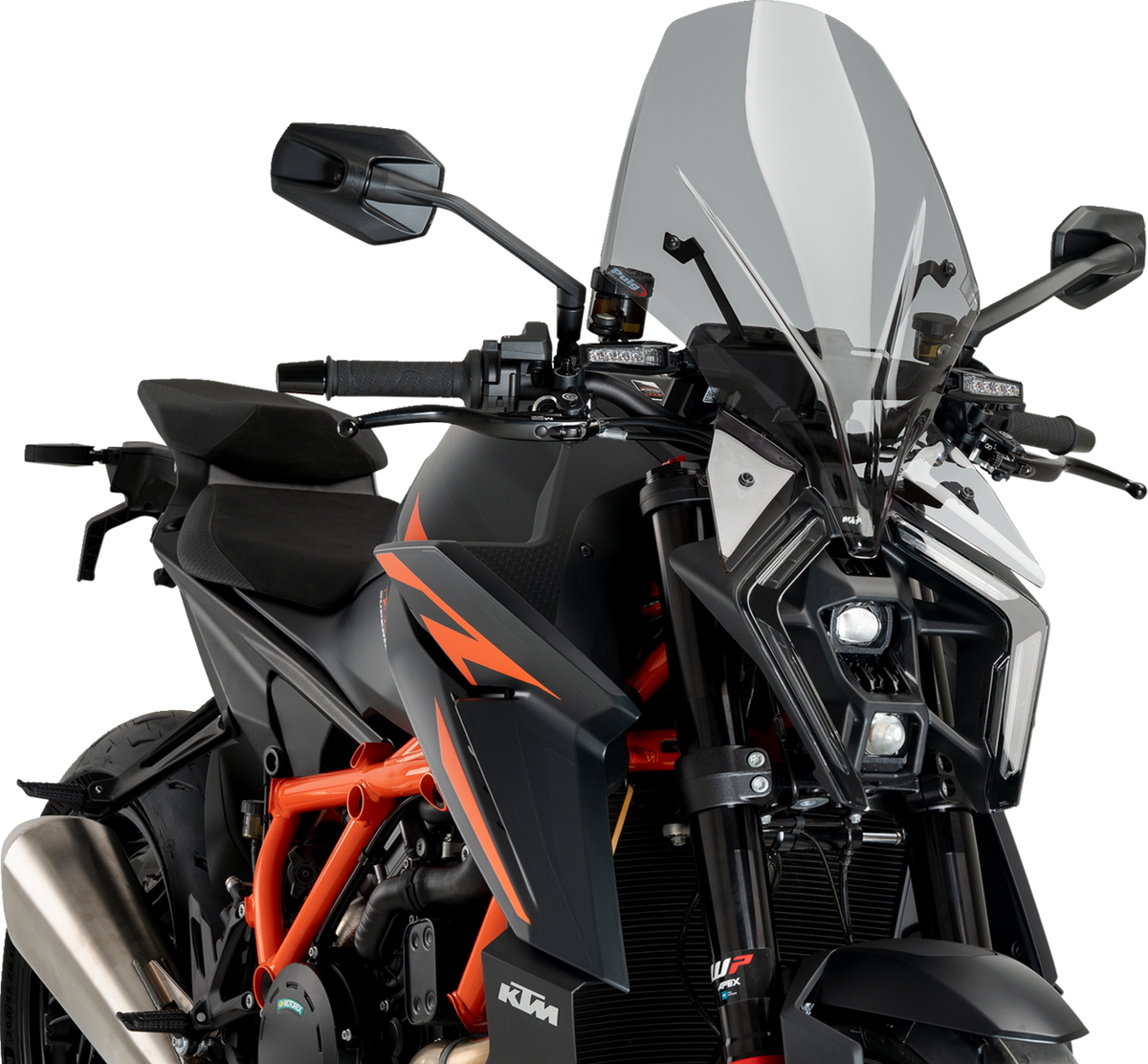 PUIG HI-Tech Parts New Generation Windscreen - Smoke - 1390 Super Duke