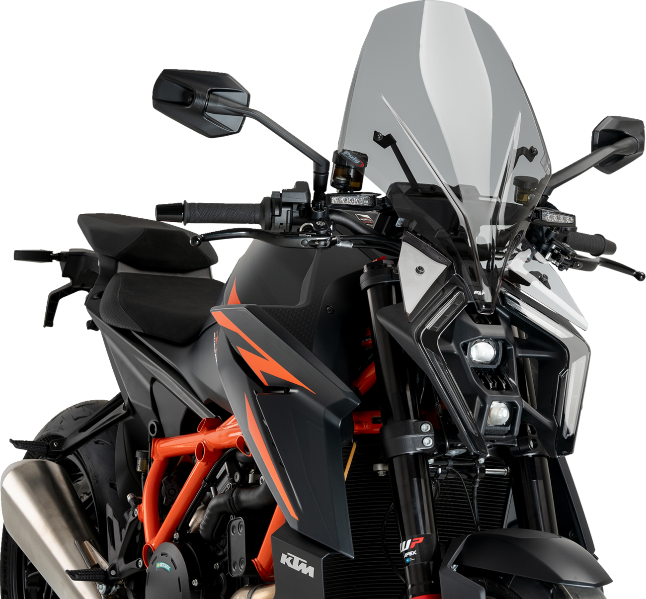 PUIG HI-Tech Parts New Generation Windscreen - Smoke - 1390 Super Duke