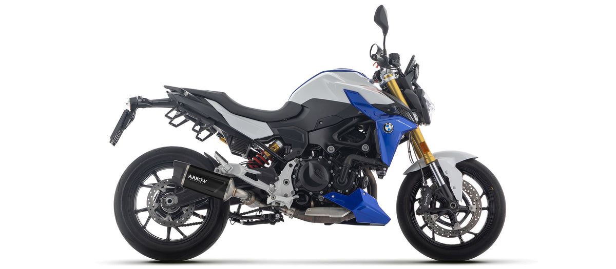 77502AKN Indy Race Evo Aluminium Dark Slip On With Carbon End Cap