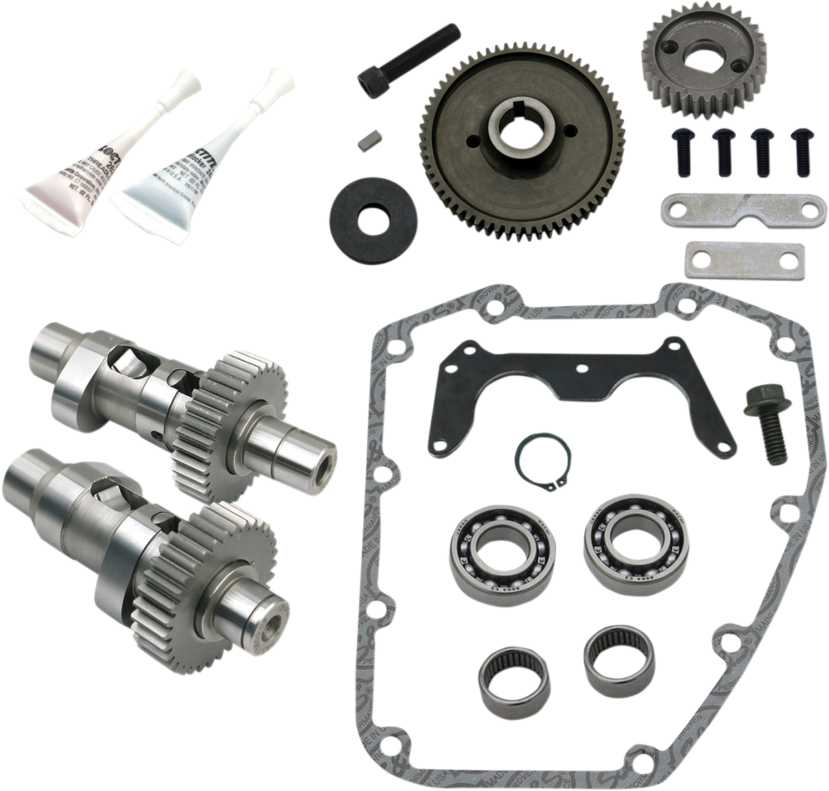 S&S Cycle Camshaft - Easy Start - 635 H.O. Gear Drive - Twin Cam '99-'06 (Except '06 Dyna)