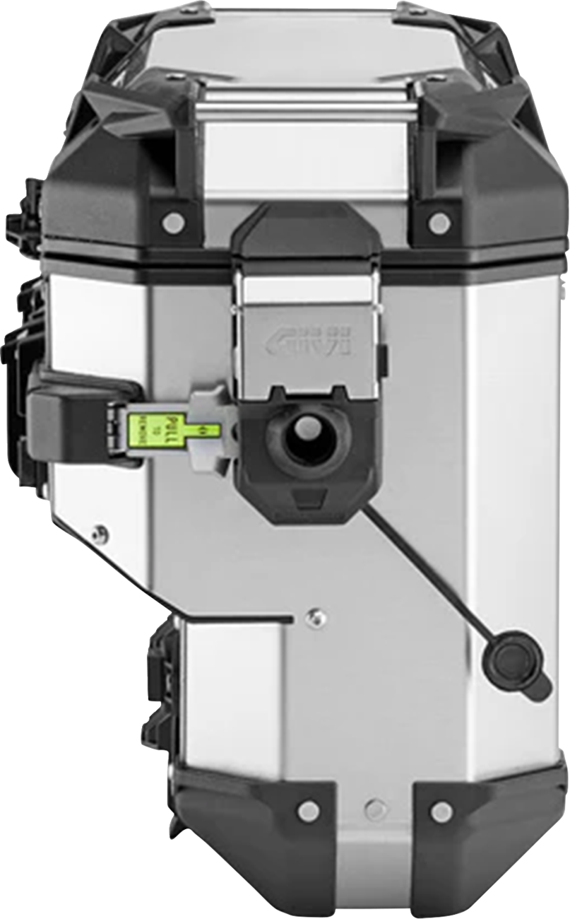 GIVI Outback Evo Side Case - Right - 33 Liter - Silver