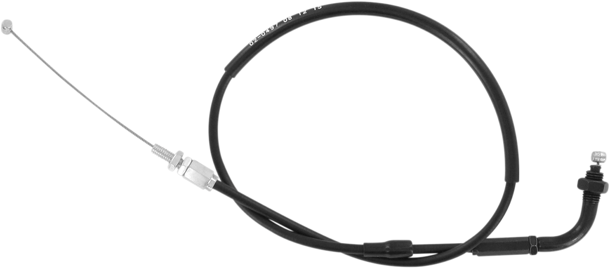 Motion Pro Black Vinyl Throttle Cable - Pull - '04-'07 CBR1000RR