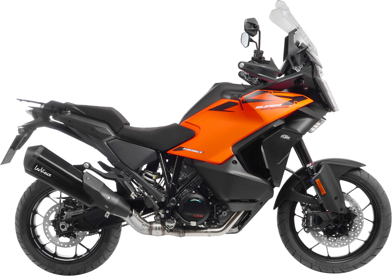 LeoVince LV-12 R Slip-On Muffler - Black - 1290/1390 Super Adventure