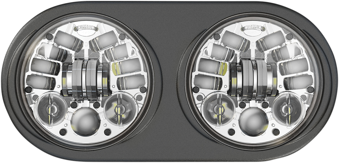 Custom Dynamics Adaptive LED Headlight - Harley-Davidson - Chrome