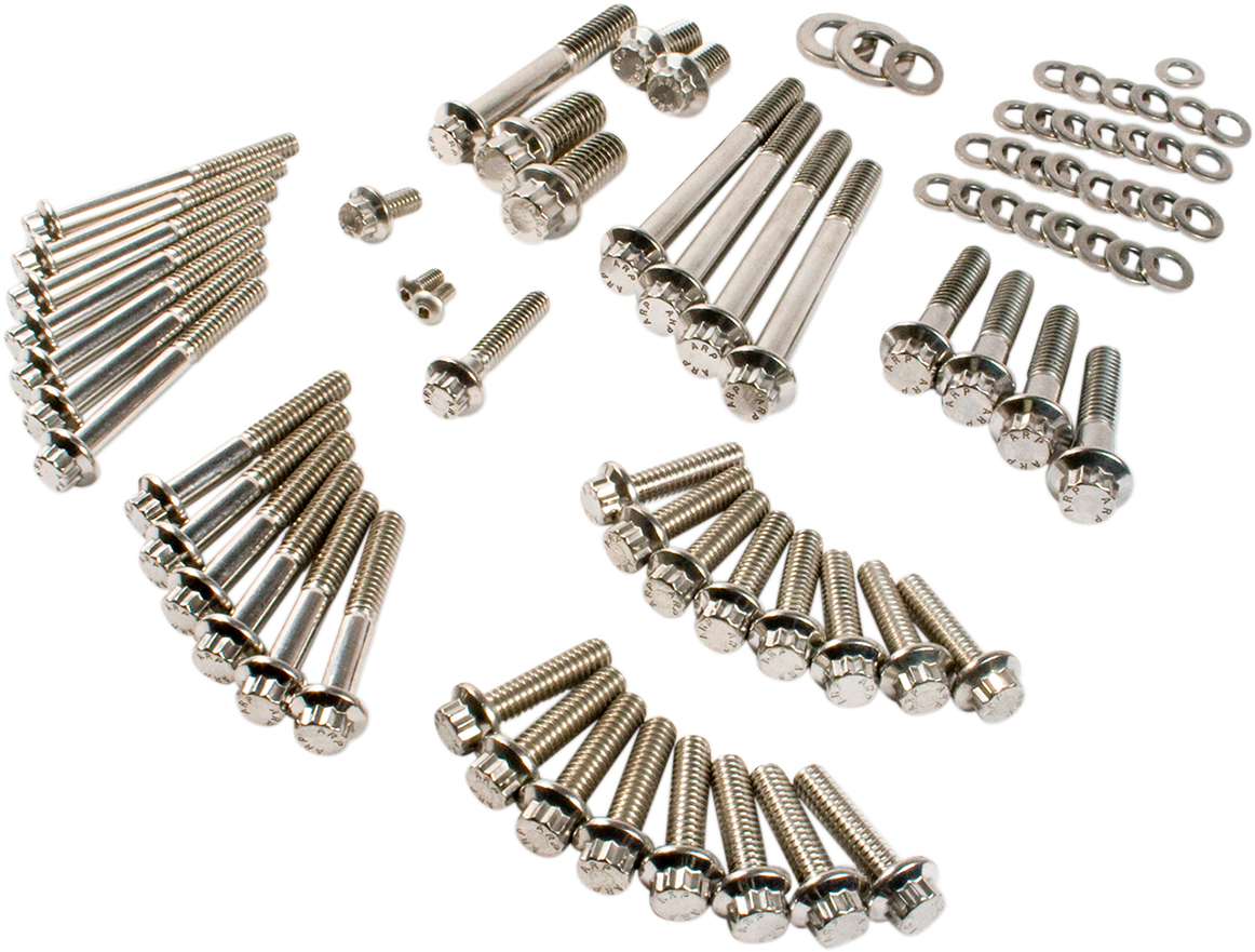 Feuling Parts Fastener Kit - External Engine - 12-Point - XL
