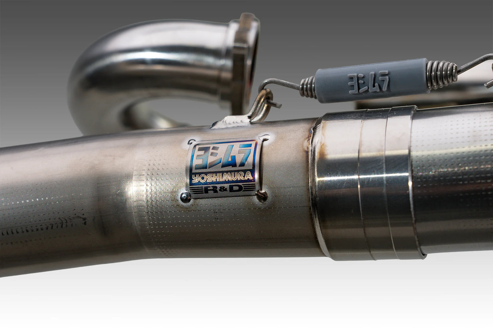 Yoshimura YZ450F 2026 RS-12 Stainless Titanium Full Exhaust, W/ Aluminum Muffler
