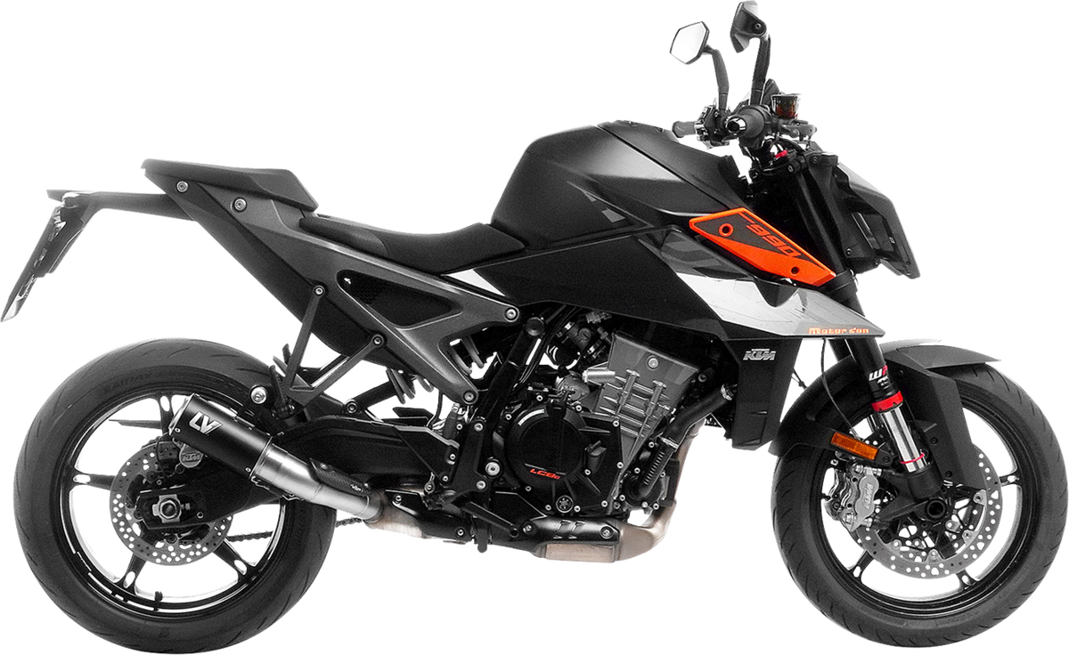 LeoVince LV Corsa S Black Edition Slip-On Muffler - KTM 990 Duke