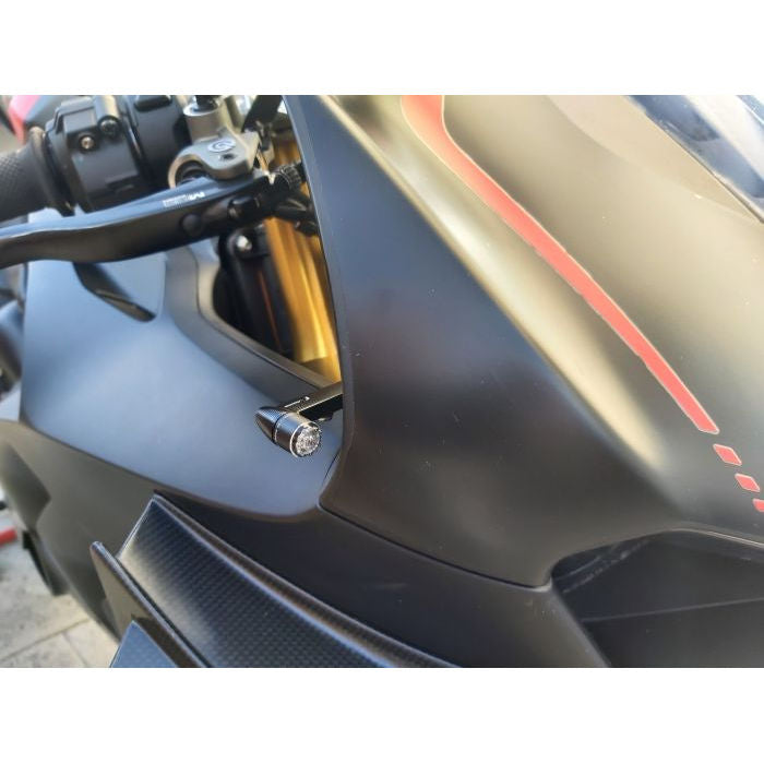 Rizoma Light Unit Micro LED Turn Signal Kit for Stealth Mirrors Panigale V4 V4S V4R