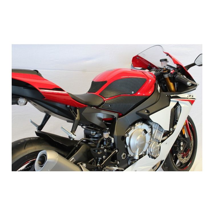 TechSpec Snake Skin Tank Protection and Traction Grip Pads Yamaha R1 R1S R1M