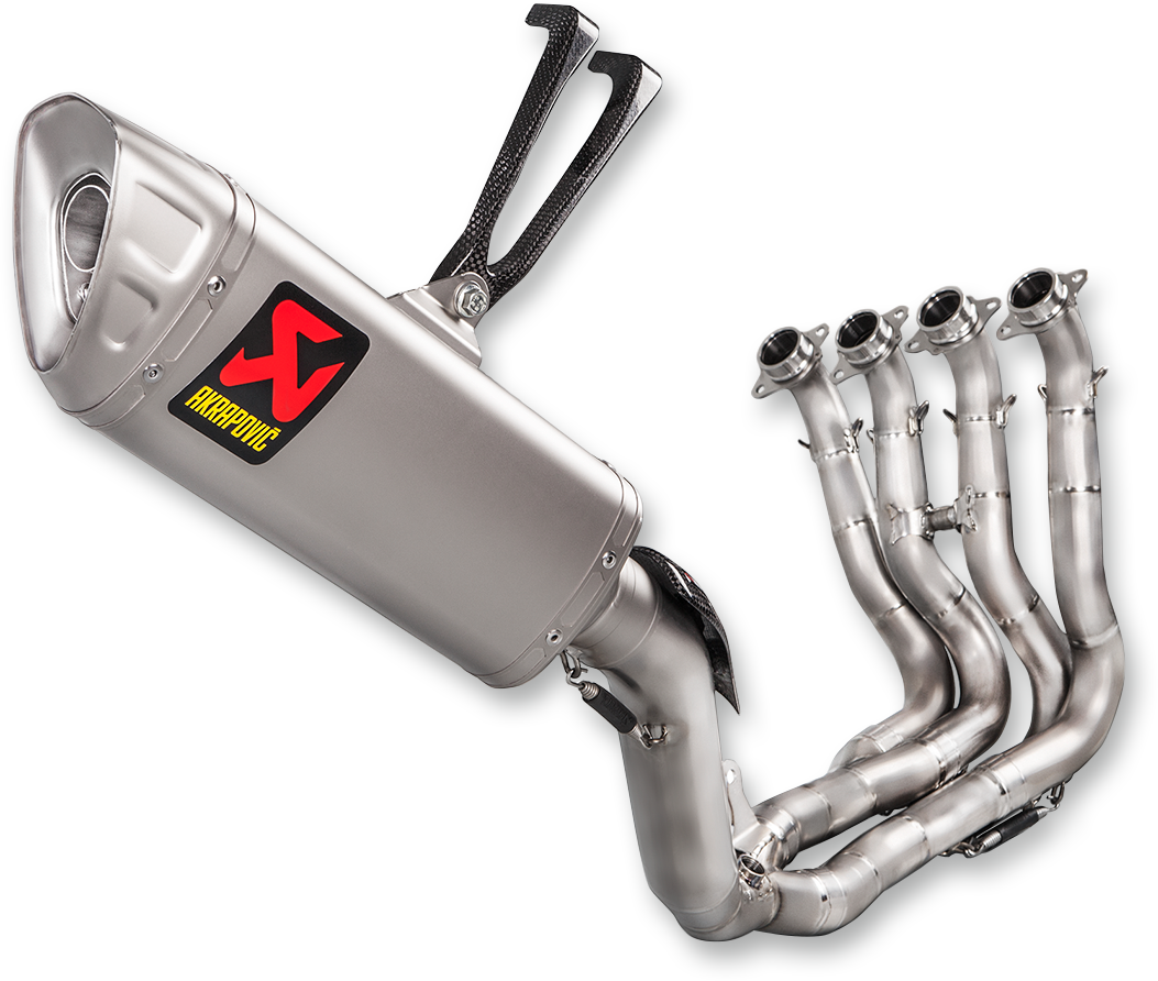 Akrapovic Race Exhaust - Stainless Steel/Titanium