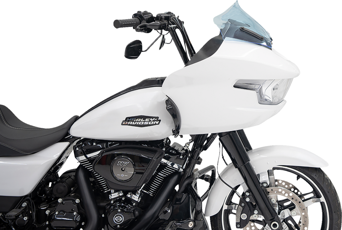 Klock Werks Ice Flare® Windshield - 10" - Blue Ice - '23-'25 FLTRX