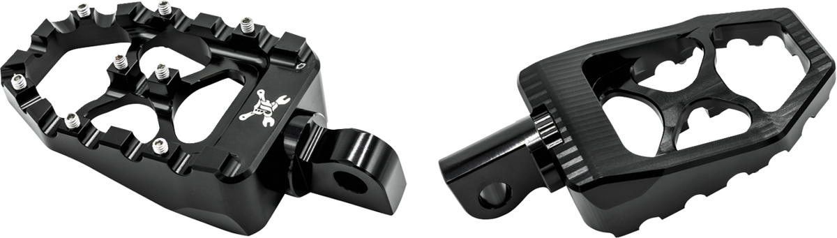 Burly Brand MX Evolution Driver Pegs - Black - Sportster/Dyna