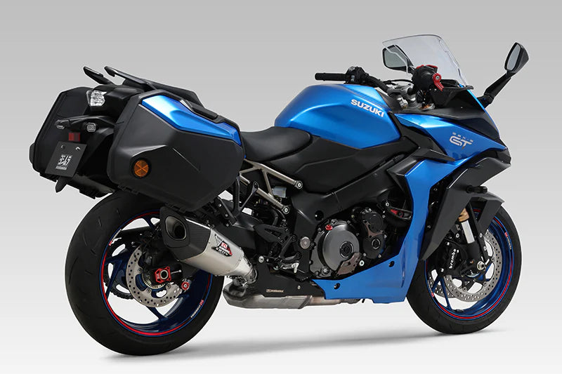 Yoshimura GSX-S1000GT 2022-26 R-11Sq Stainless Slip-On Exhaust W/ Satin Muffler
