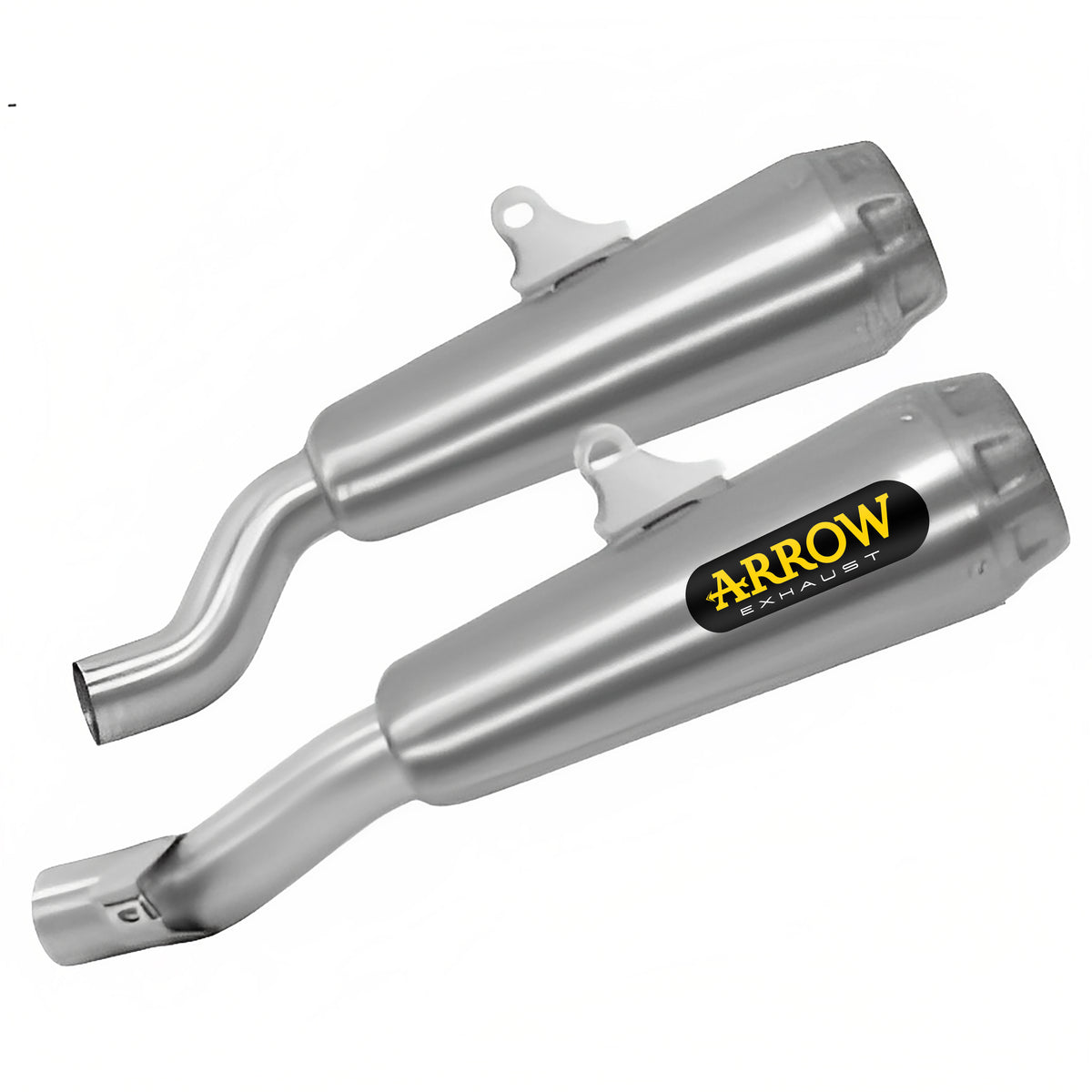 Arrow 71755PRI Pro-Race Nichrom Slip Ons (Right &amp; Left)