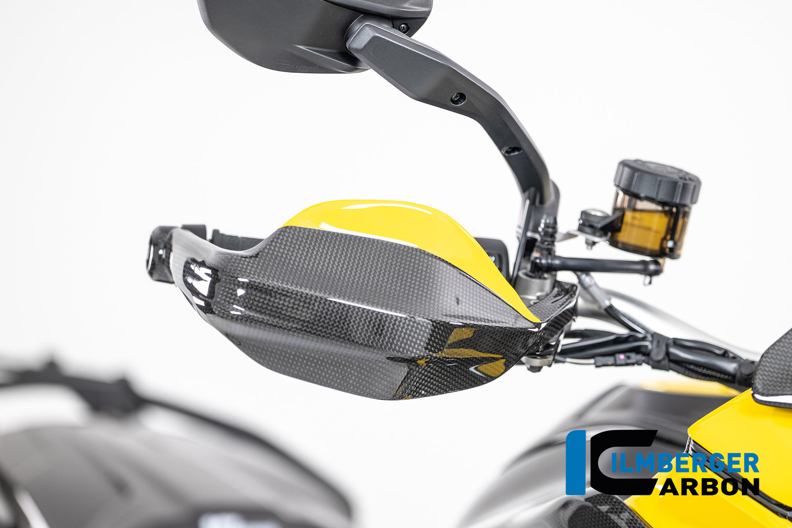 Ilmberger Carbon Right Hand Protector Glossy Carbon Ducati Multistrada V4 2025