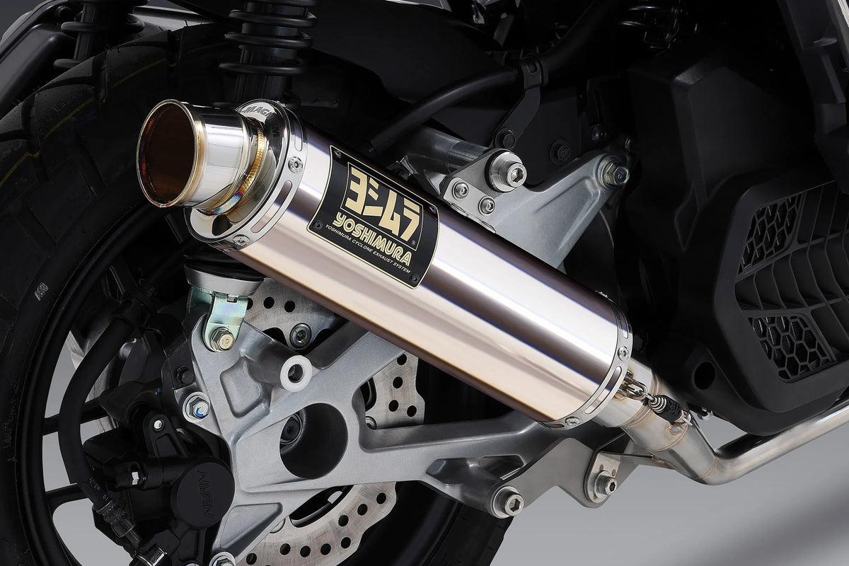 Yoshimura ADV150 2021 Race GP-MAGNUM Stainless Full Exhaust, W/ Stainless Muffler