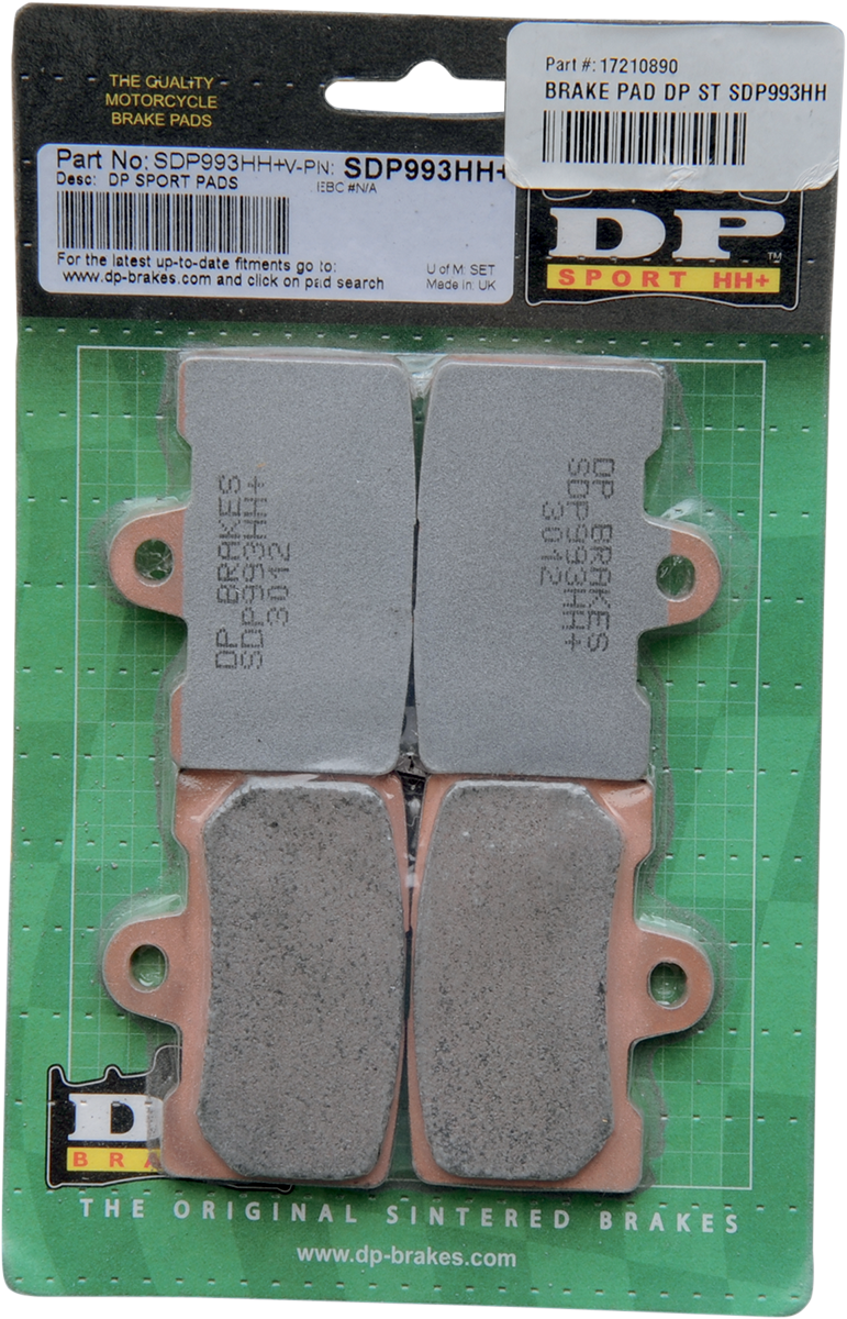 DP Brakes Sintered Metal Brake Pads - Buell