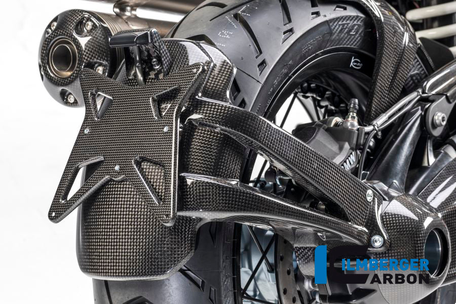 Ilmberger Carbon Rear Splash Guard - BMW R Nine T Racer '17