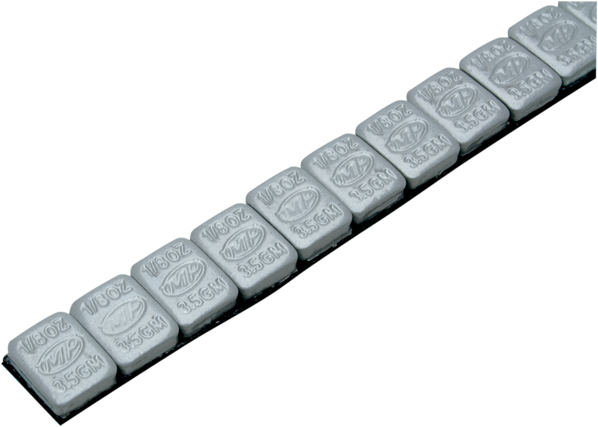 Motion Pro Wheel Weights - Adhesive Stick-On - Silver - 1/8 Oz - 144 Pack