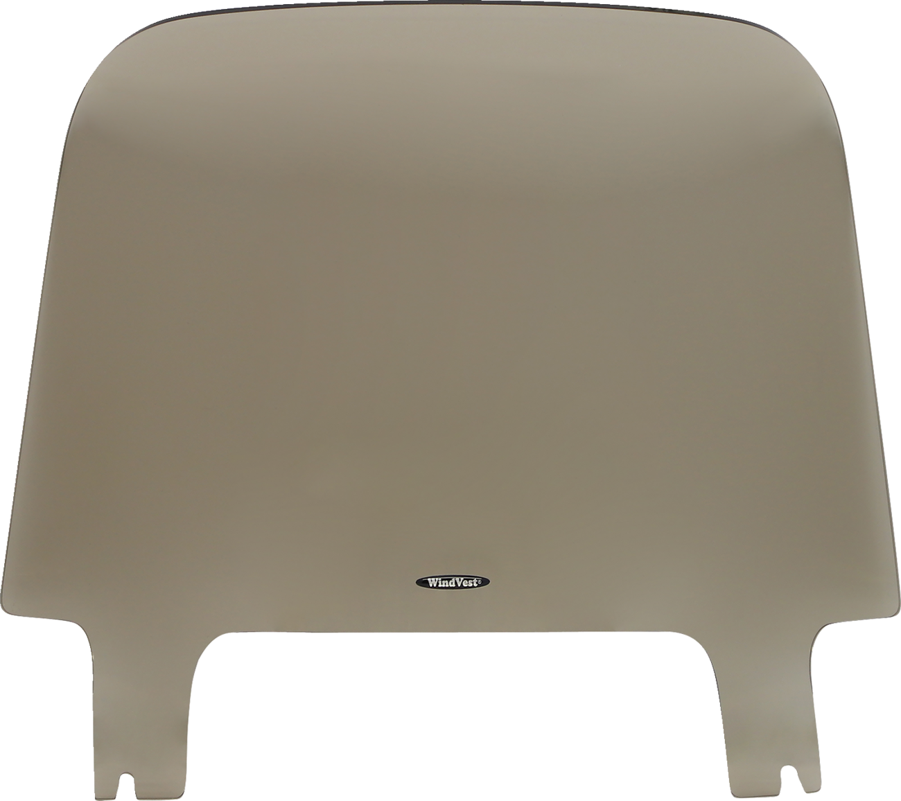 Wind Vest Windshield - 10" - Light Smoke - FLSB