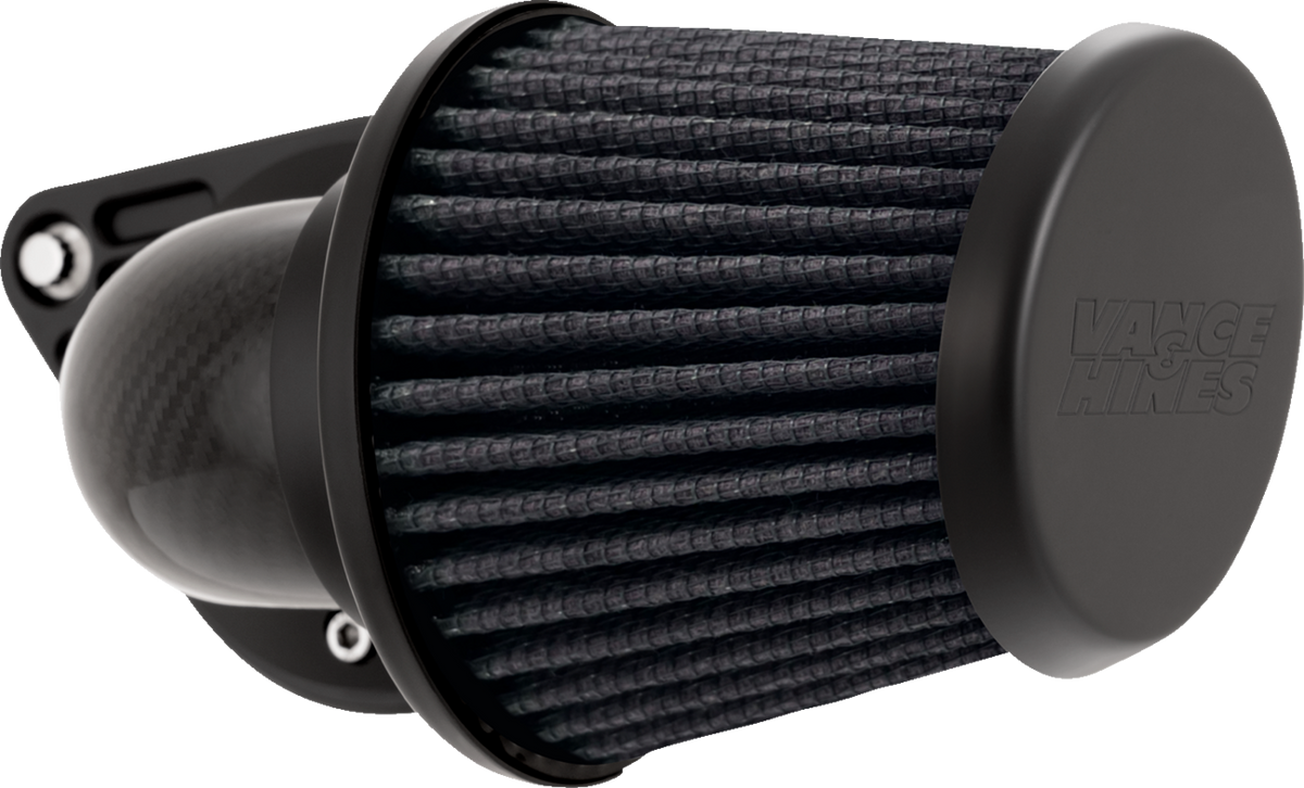 Vance & Hines VO2 Falcon Air Intake Kit - Weaved Carbon Fiber