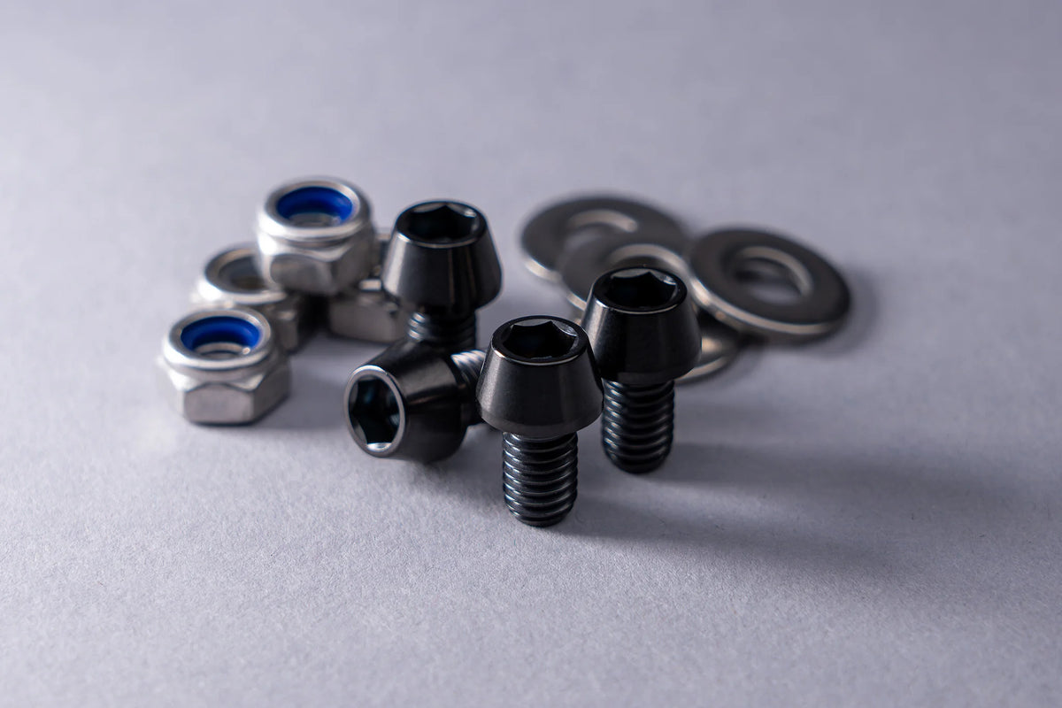 Yoshimura Titanium License Plate Frame Bolts