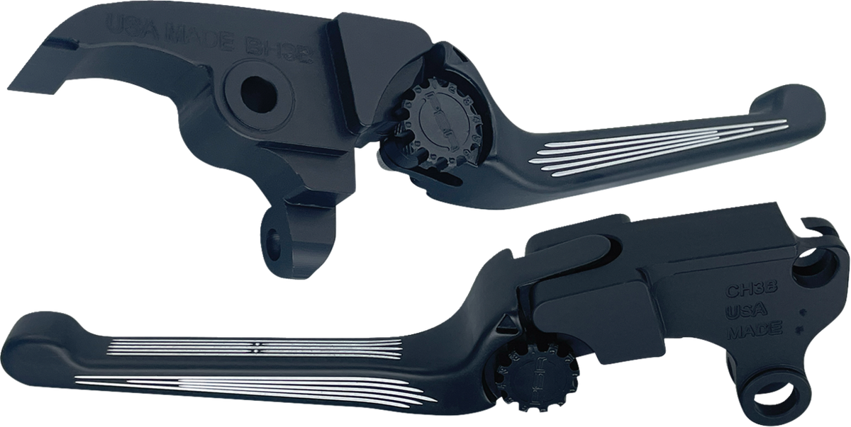 PSR Anthem Adjustable Clutch Lever For Harley Models - Contrast
