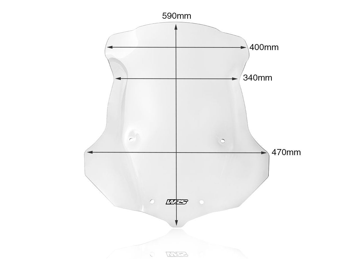 WRS Touring Windscreen Triumph Tiger Explorer 1200 2016-2021
