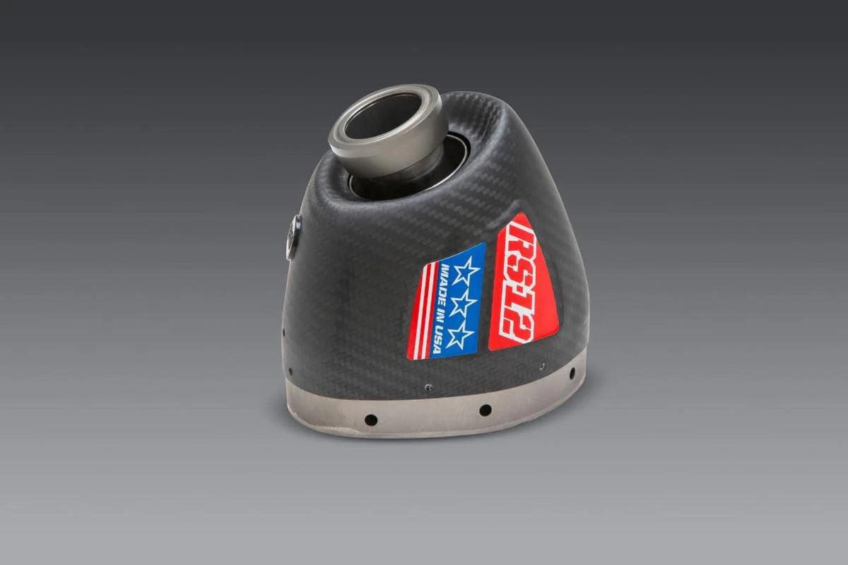 Yoshimura KTM 500exc-F/350exc-F 24-26 RS-12 Stainless Slip-On Exhaust, W/ Aluminum Muffler